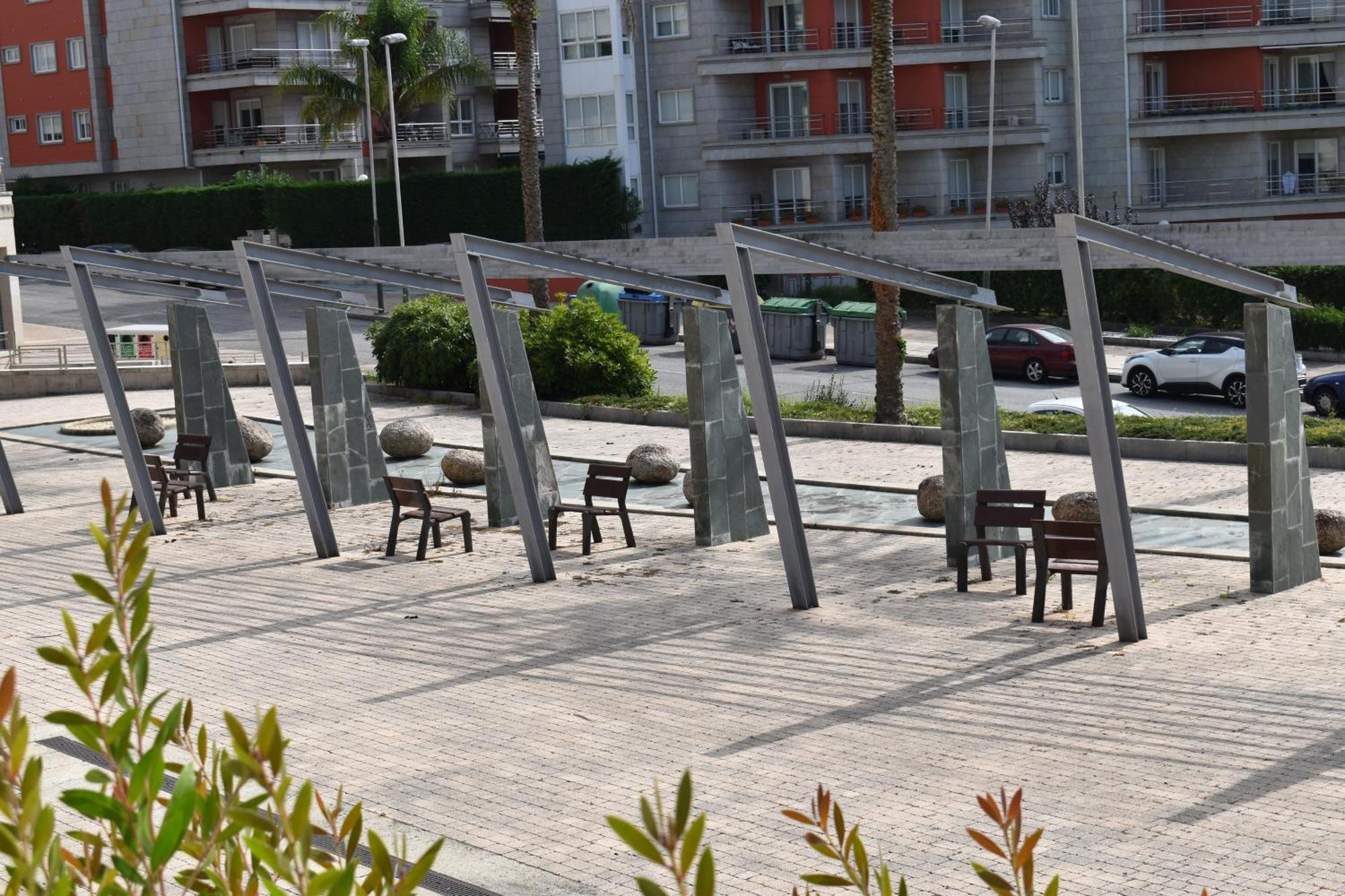 Apartamentos Silgar Plaza Саншеншо Екстер'єр фото
