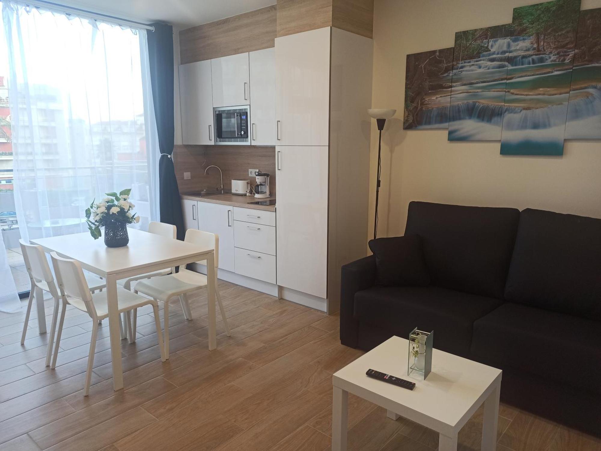 Apartamentos Silgar Plaza Саншеншо Екстер'єр фото