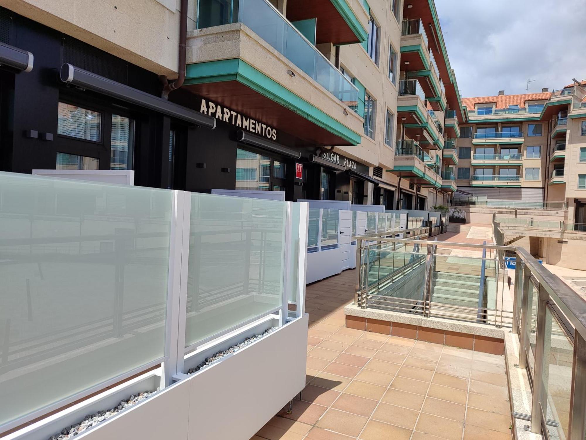 Apartamentos Silgar Plaza Саншеншо Екстер'єр фото
