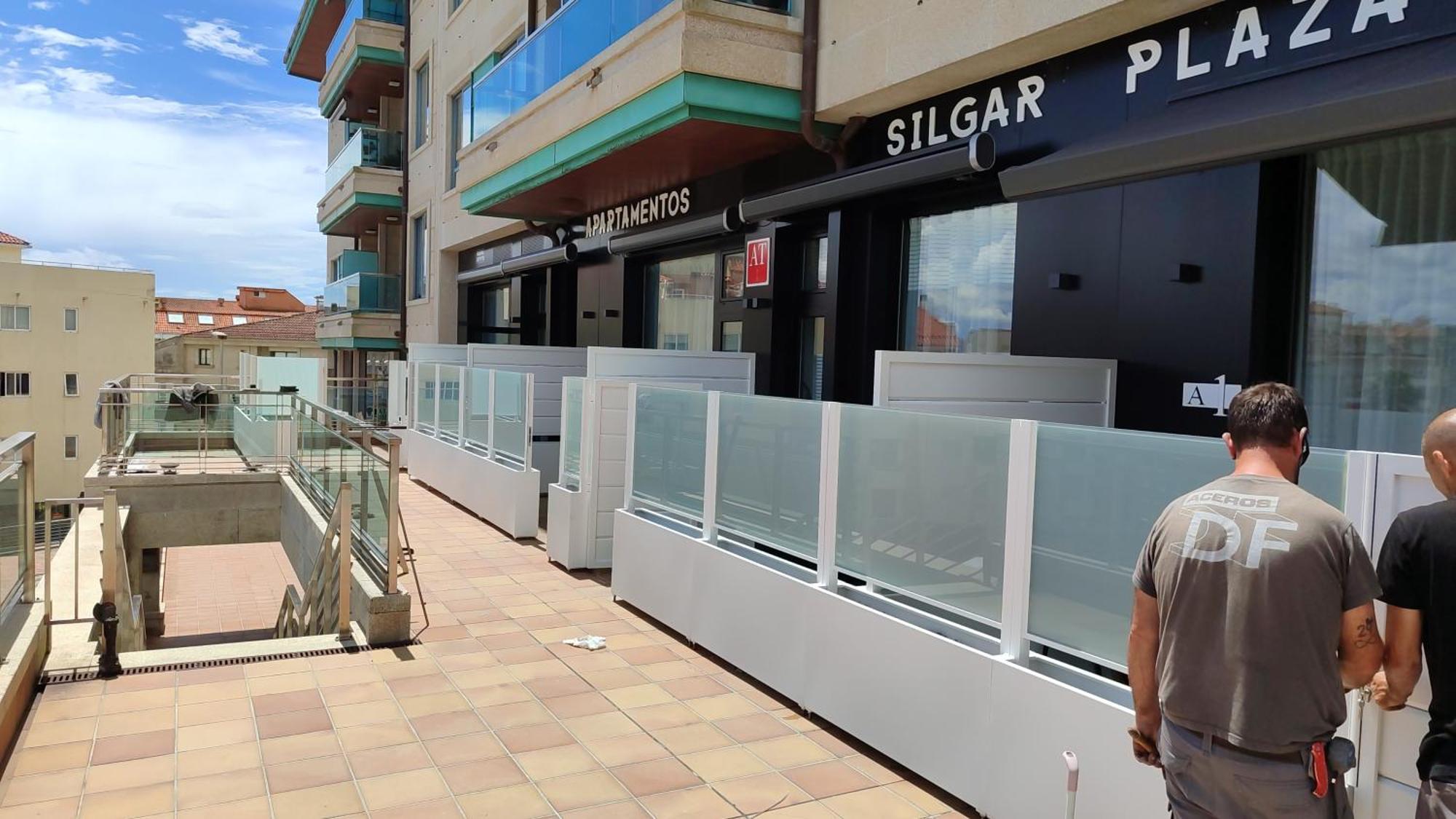 Apartamentos Silgar Plaza Саншеншо Екстер'єр фото