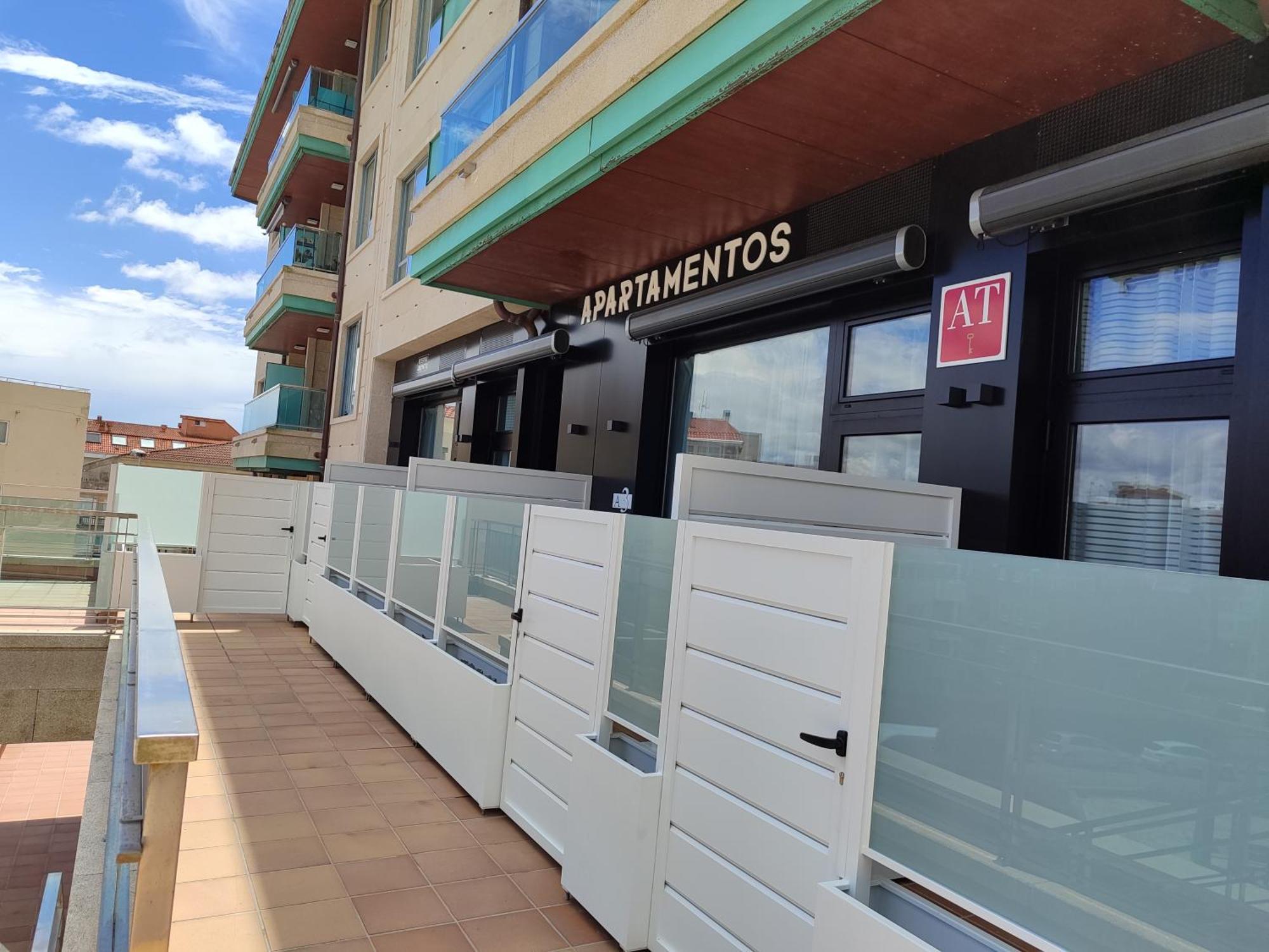 Apartamentos Silgar Plaza Саншеншо Екстер'єр фото