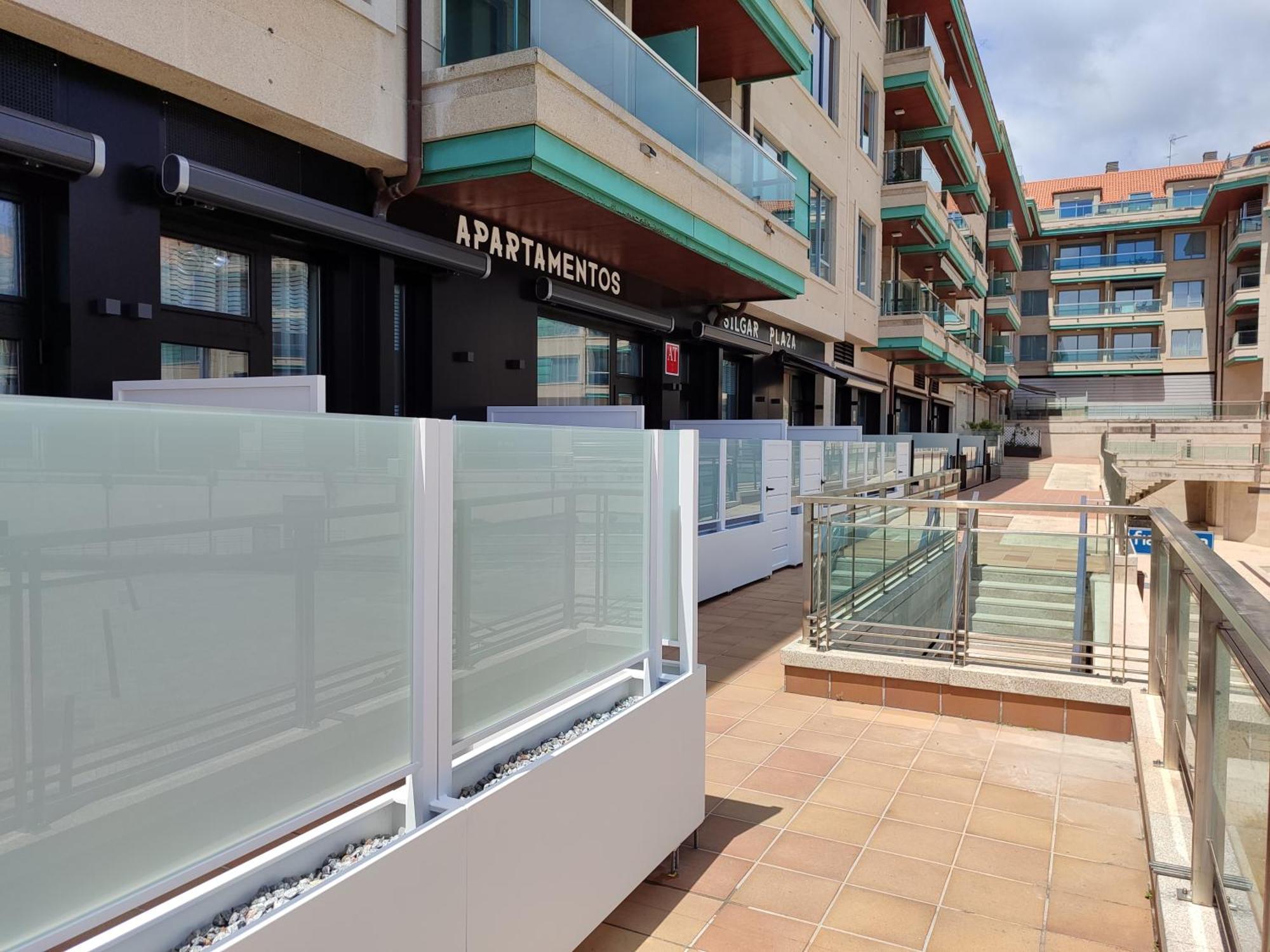 Apartamentos Silgar Plaza Саншеншо Екстер'єр фото