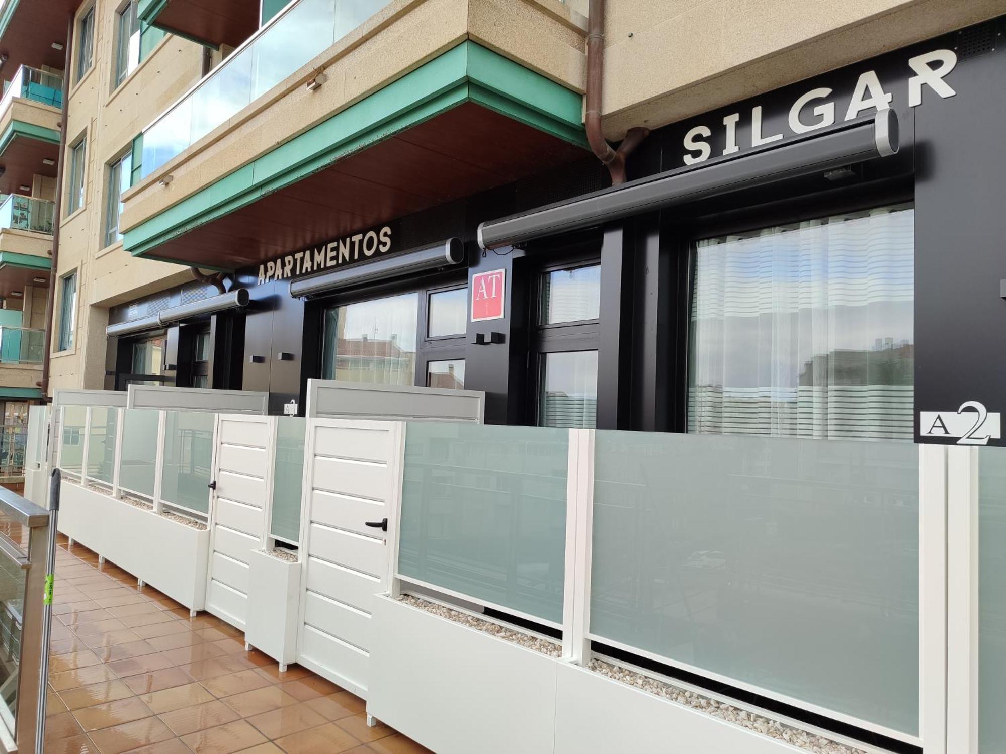 Apartamentos Silgar Plaza Саншеншо Екстер'єр фото