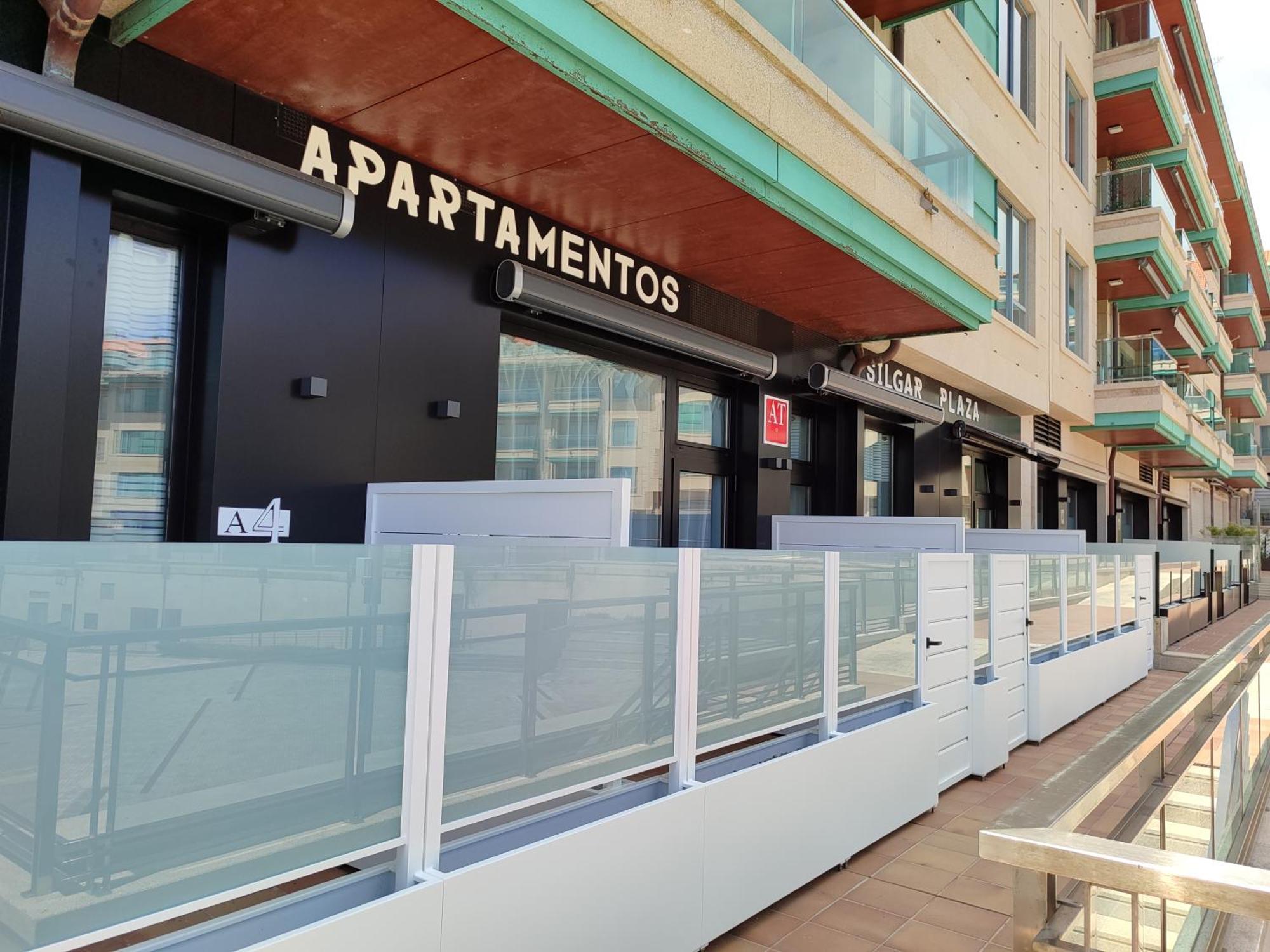 Apartamentos Silgar Plaza Саншеншо Екстер'єр фото