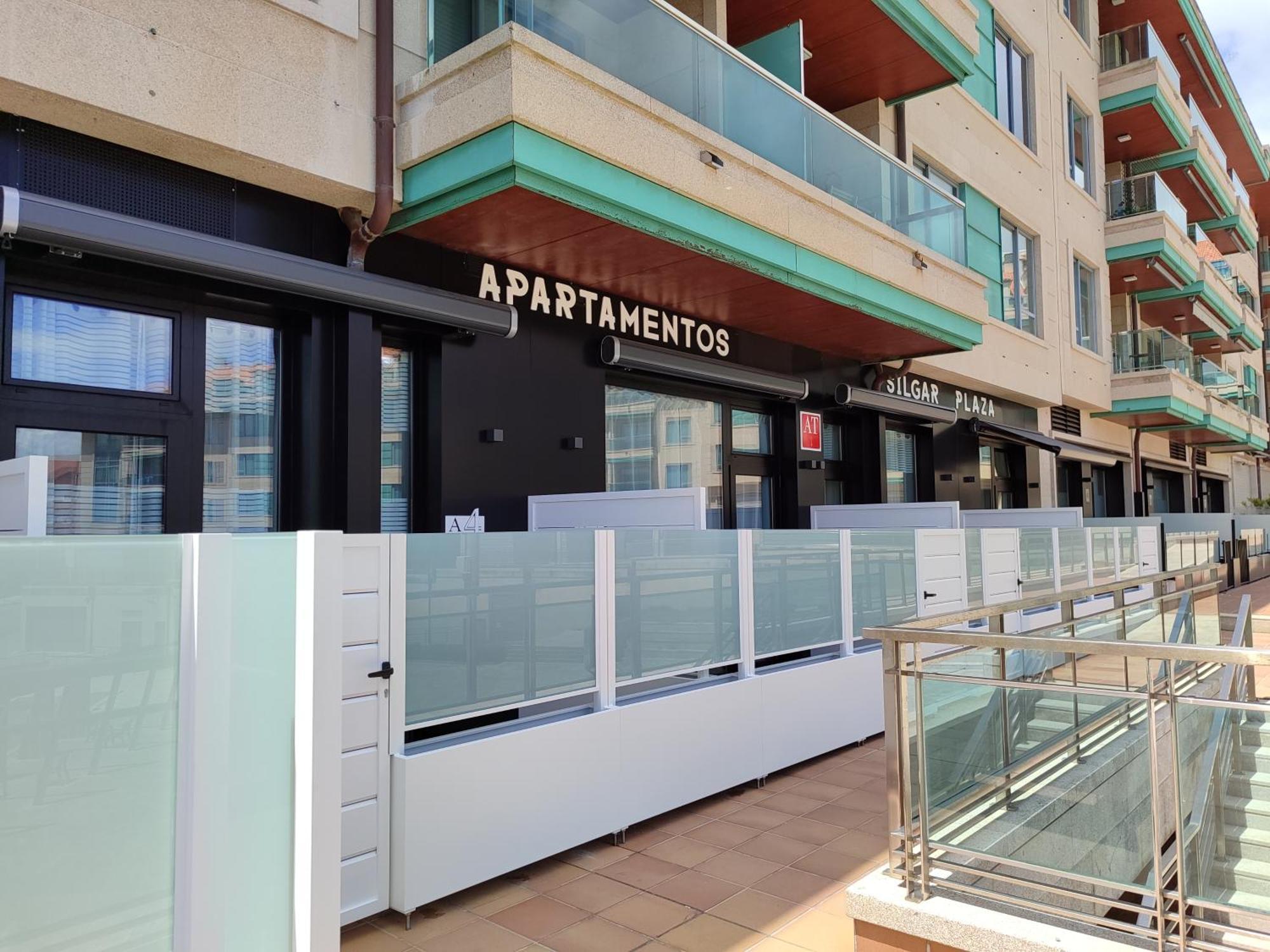Apartamentos Silgar Plaza Саншеншо Екстер'єр фото