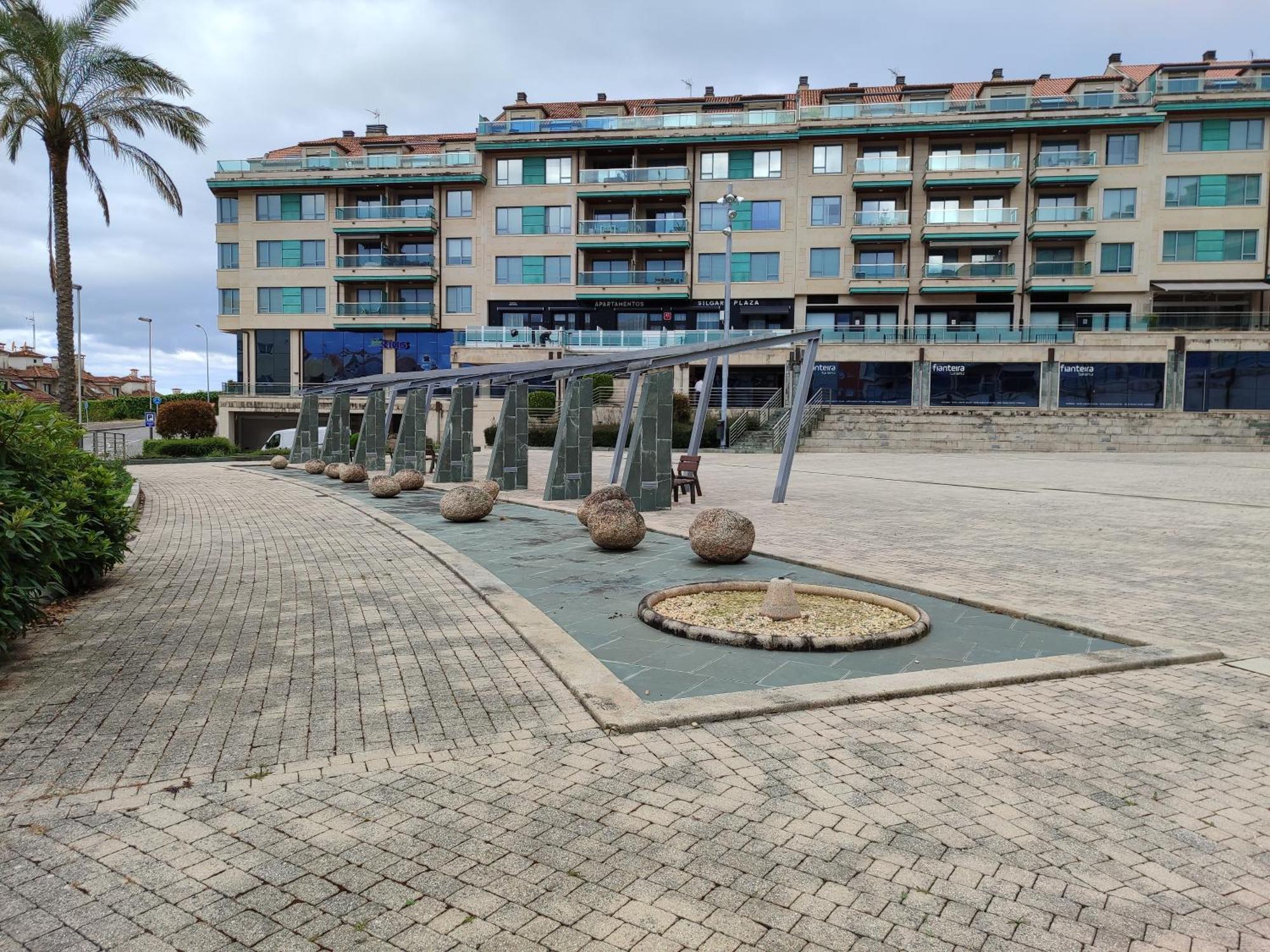 Apartamentos Silgar Plaza Саншеншо Екстер'єр фото